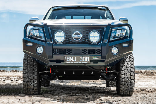 COMMERCIAL DELUXE BULL BAR TO SUIT NISSAN NAVARA NP300 2021+