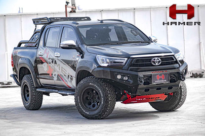 HAMER KING SERIES BULL BAR - TOYOTA HILUX ROCCO 2021 ON