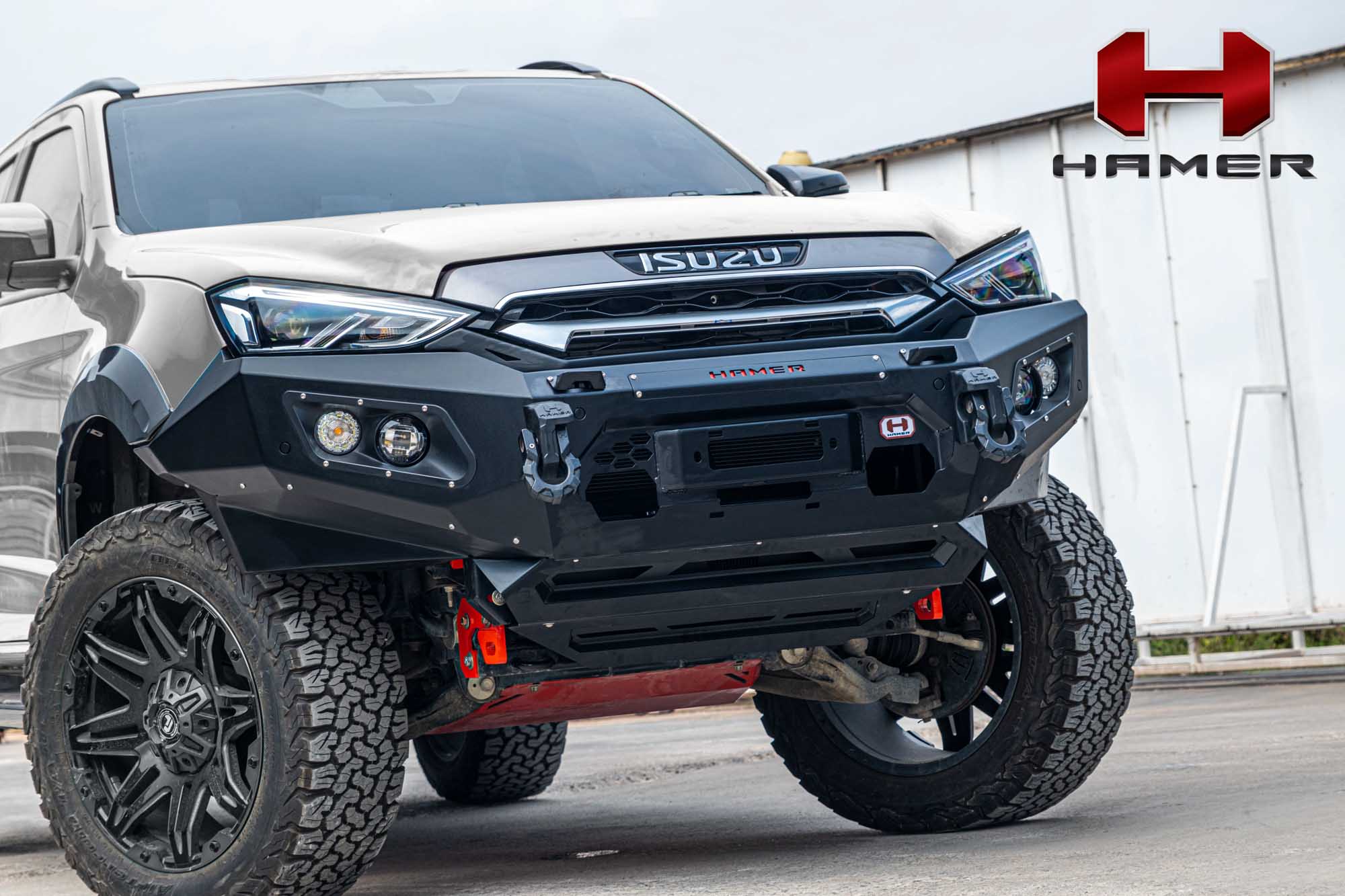 HAMER KING SERIES BULL BAR TO SUIT ISUZU MU-X (2021-ON)