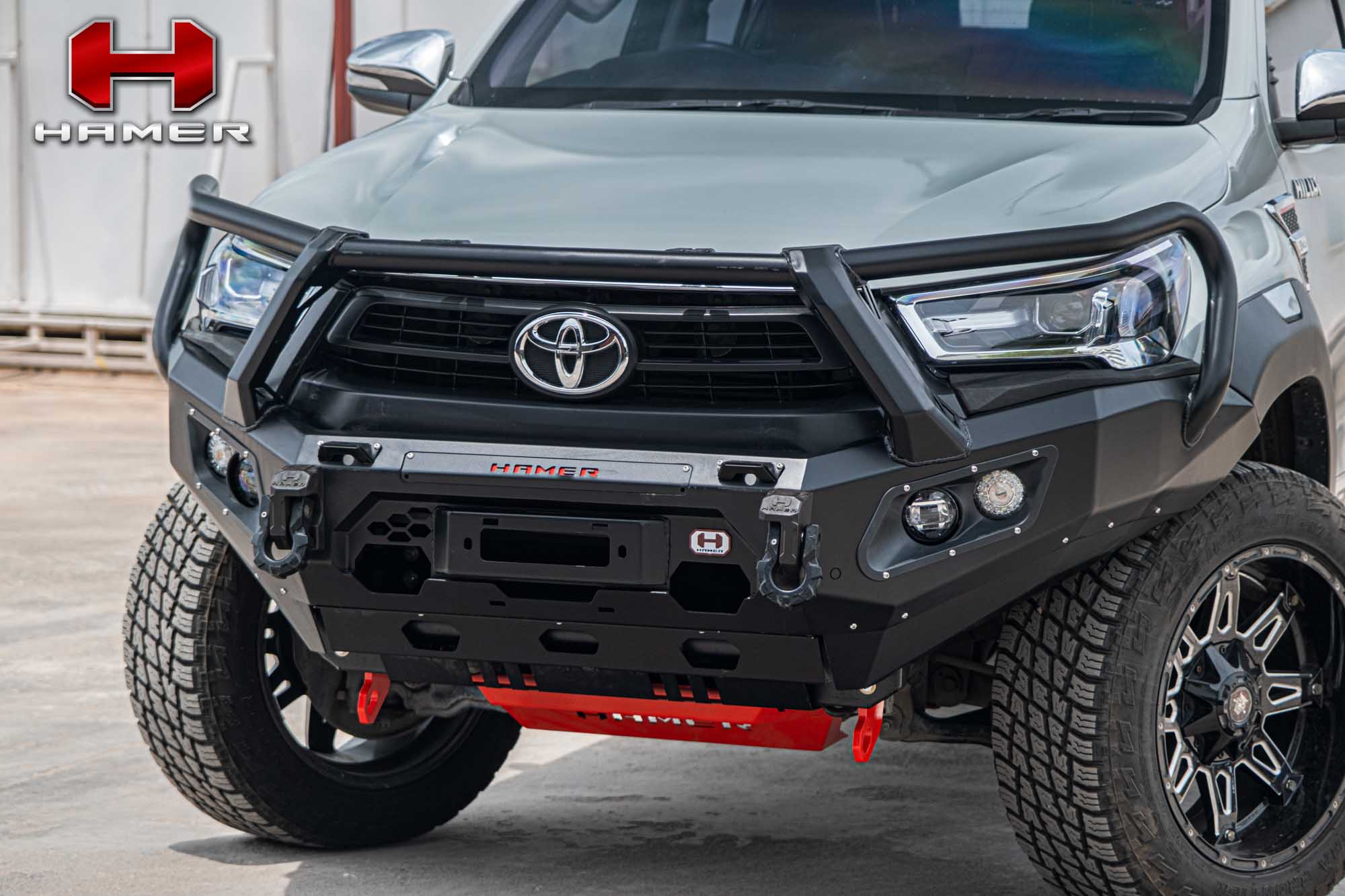HAMER KING SERIES PLUS BULLBAR - TOYOTA HILUX ROCCO 2020 ON