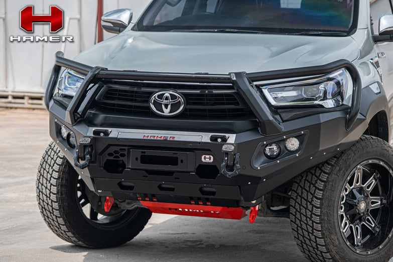 HAMER KING SERIES PLUS BULLBAR - TOYOTA HILUX ROCCO 2020 ON