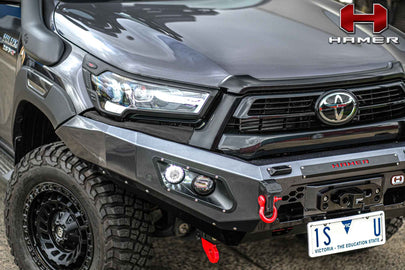 HAMER KING SERIES BULL BAR - TOYOTA HILUX ROCCO 2021 ON