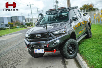 HAMER KING SERIES BULL BAR - TOYOTA HILUX ROCCO 2021 ON