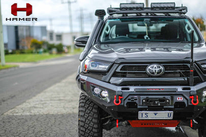 HAMER KING SERIES BULL BAR - TOYOTA HILUX ROCCO 2021 ON