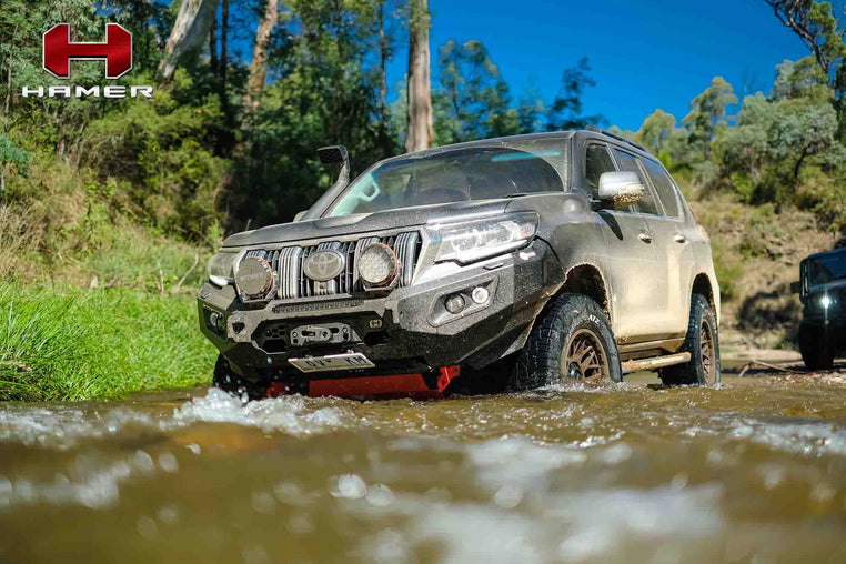 HAMER KING SERIES BULL BAR - TOYOTA LANDCRUISER PRADO 150 SERIES (2018-PRESENT)