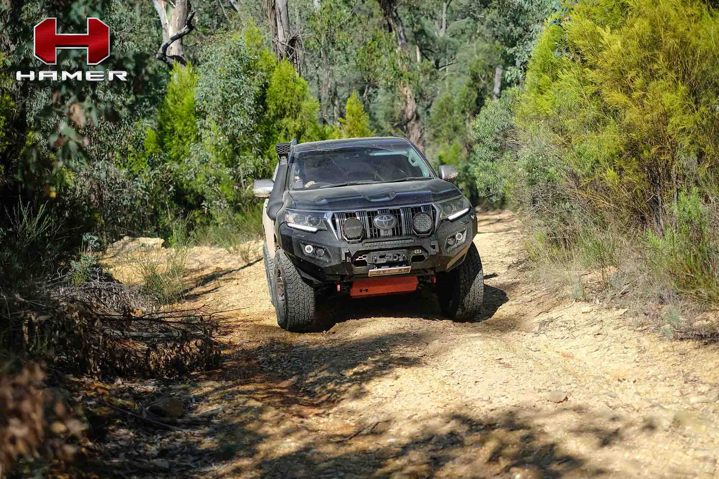 HAMER KING SERIES BULL BAR - TOYOTA LANDCRUISER PRADO 150 SERIES (2018-PRESENT)