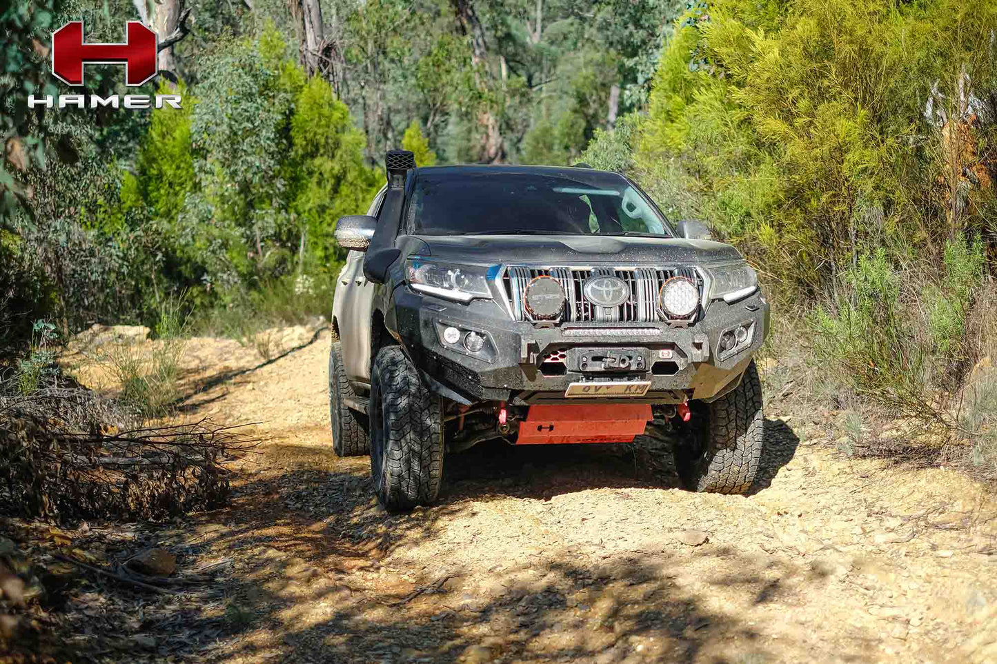 HAMER KING SERIES BULL BAR - TOYOTA LANDCRUISER PRADO 150 SERIES (2018-PRESENT)