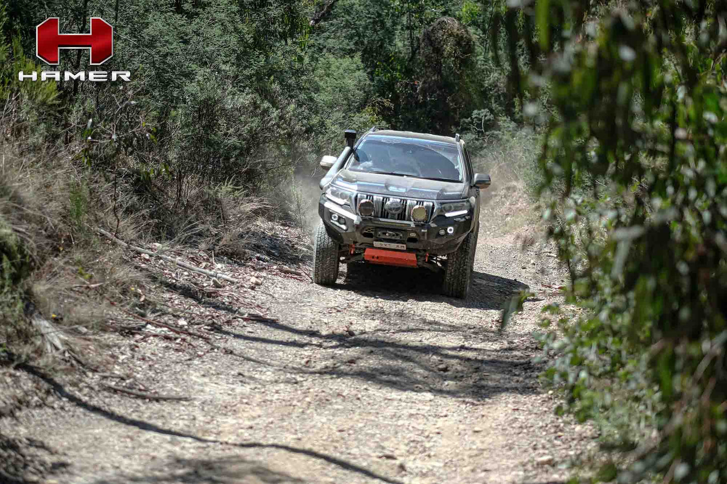 HAMER KING SERIES BULL BAR - TOYOTA LANDCRUISER PRADO 150 SERIES (2018-PRESENT)