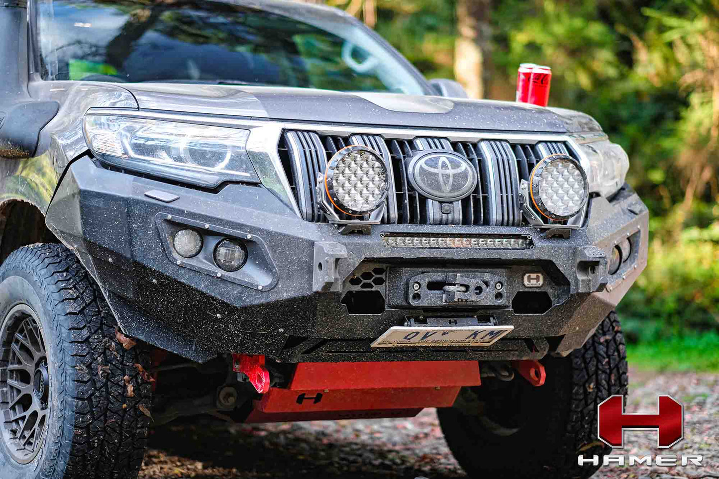 HAMER KING SERIES BULL BAR - TOYOTA LANDCRUISER PRADO 150 SERIES (2018-PRESENT)