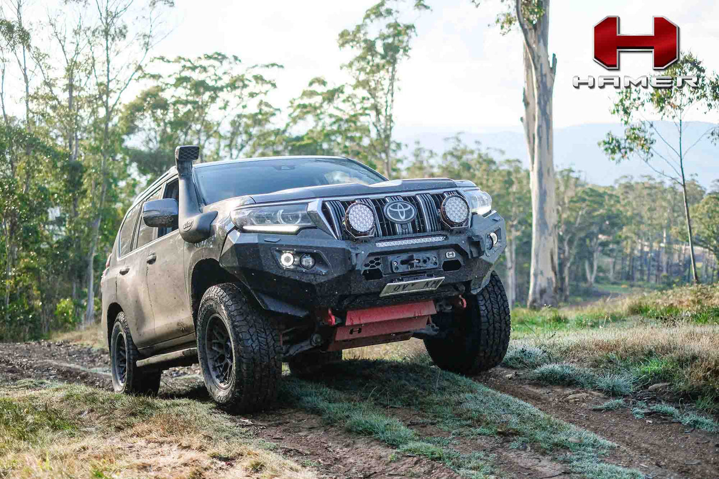 HAMER KING SERIES BULL BAR - TOYOTA LANDCRUISER PRADO 150 SERIES (2018-PRESENT)