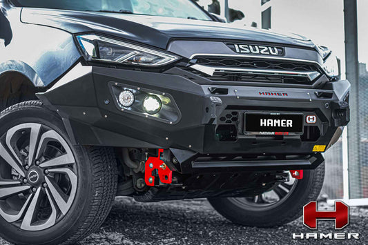 HAMER KING SERIES BULL BAR TO SUIT ISUZU MU-X (2021-ON)