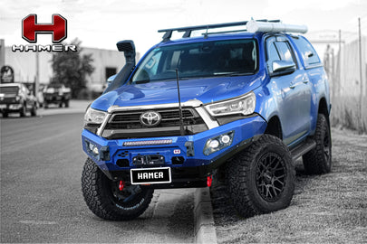HAMER KING SERIES BULL BAR - TOYOTA HILUX ROCCO 2021 ON