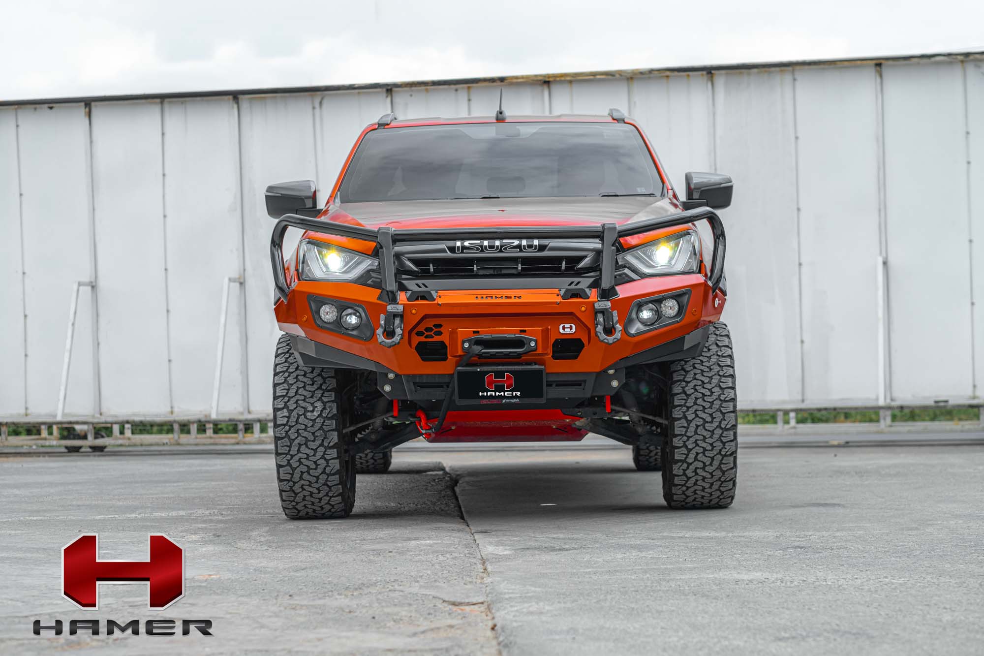 HAMER KING SERIES PLUS 3 LOOP BAR TO SUIT ISUZU D-MAX 2021-ON