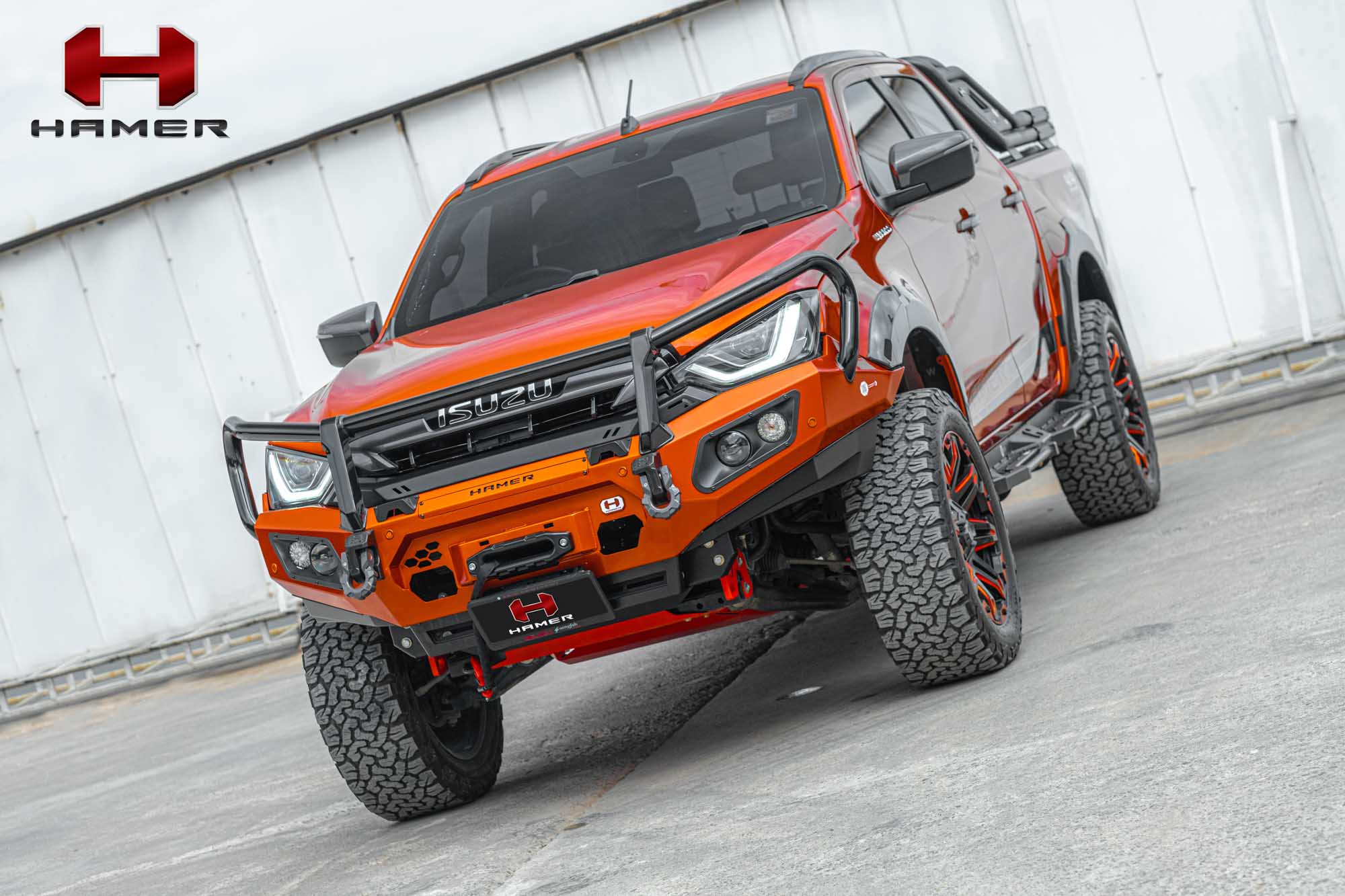 HAMER KING SERIES PLUS 3 LOOP BAR TO SUIT ISUZU D-MAX 2021-ON