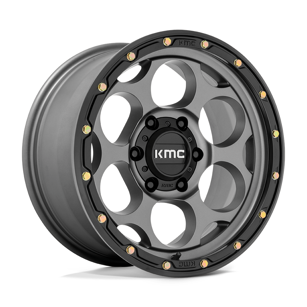 KMC Dirty Harry KM541 - Satin Gray W/ Black Lip