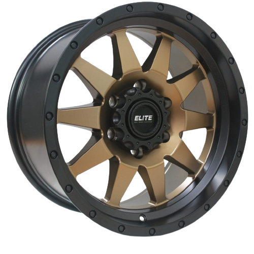 Elite Offroad Combat Satin Bronze/ Black Lip