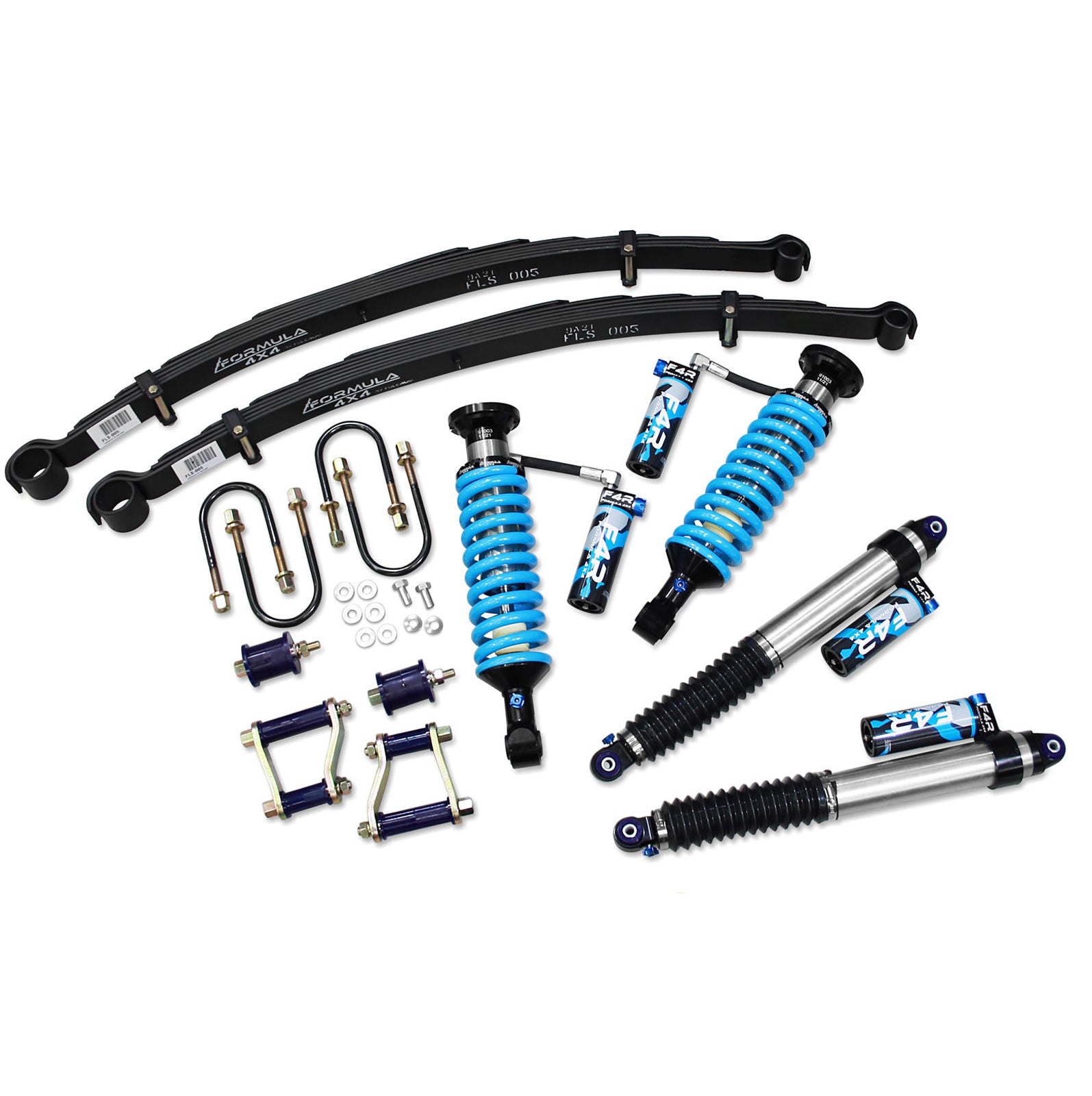 2-3 Inch Adjustable F4R Formula 4x4 Lift Kit to suit Ford Ranger PX II ...