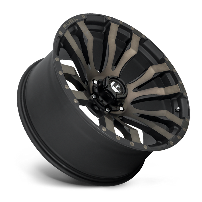 Fuel Blitz D674 Matte Black W/Machined DDT