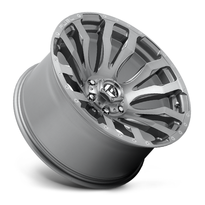 Fuel Blitz D693 Brushed Gunmetal Tinted Clear