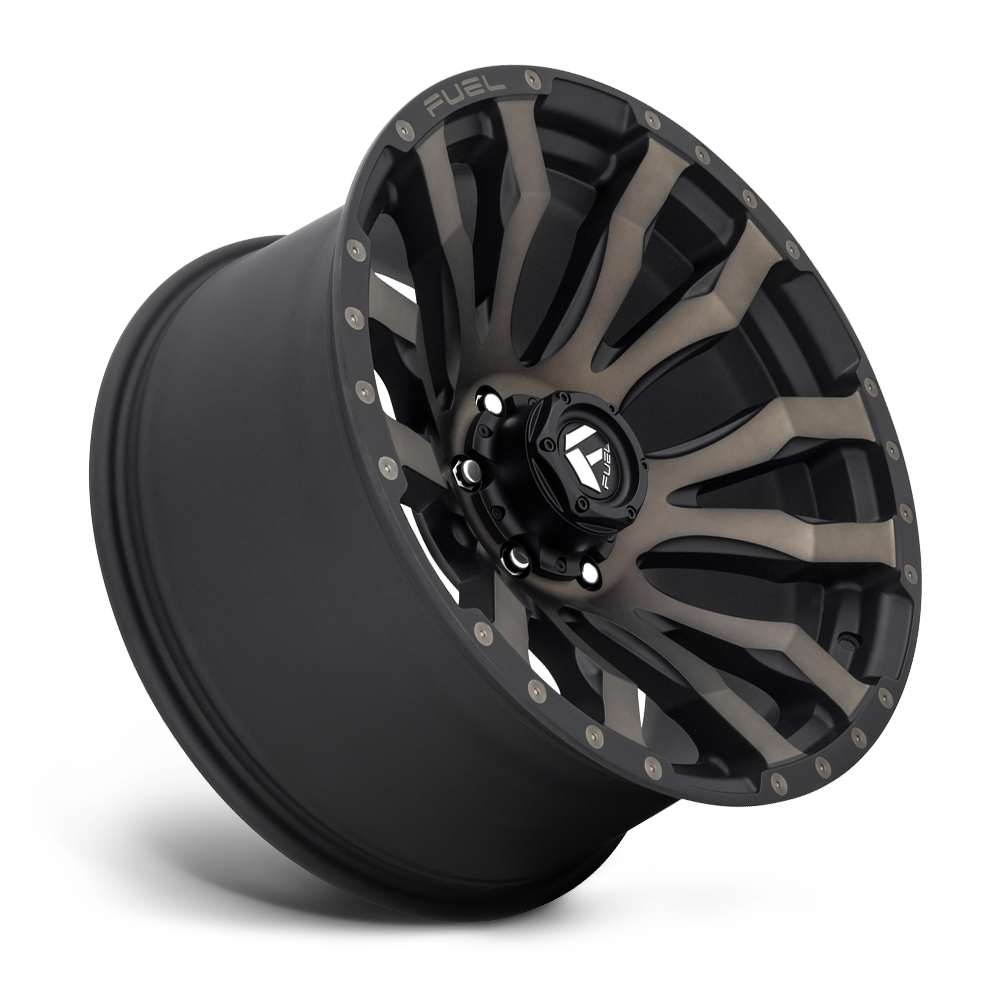 Fuel Blitz D674 Matte Black W/Machined DDT – precision-offroad-4x4