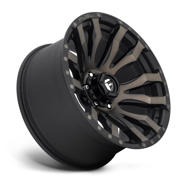 Fuel Blitz D674 Matte Black W/Machined DDT