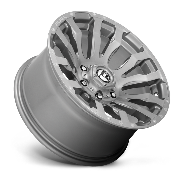 Fuel Blitz D693 Brushed Gunmetal Tinted Clear