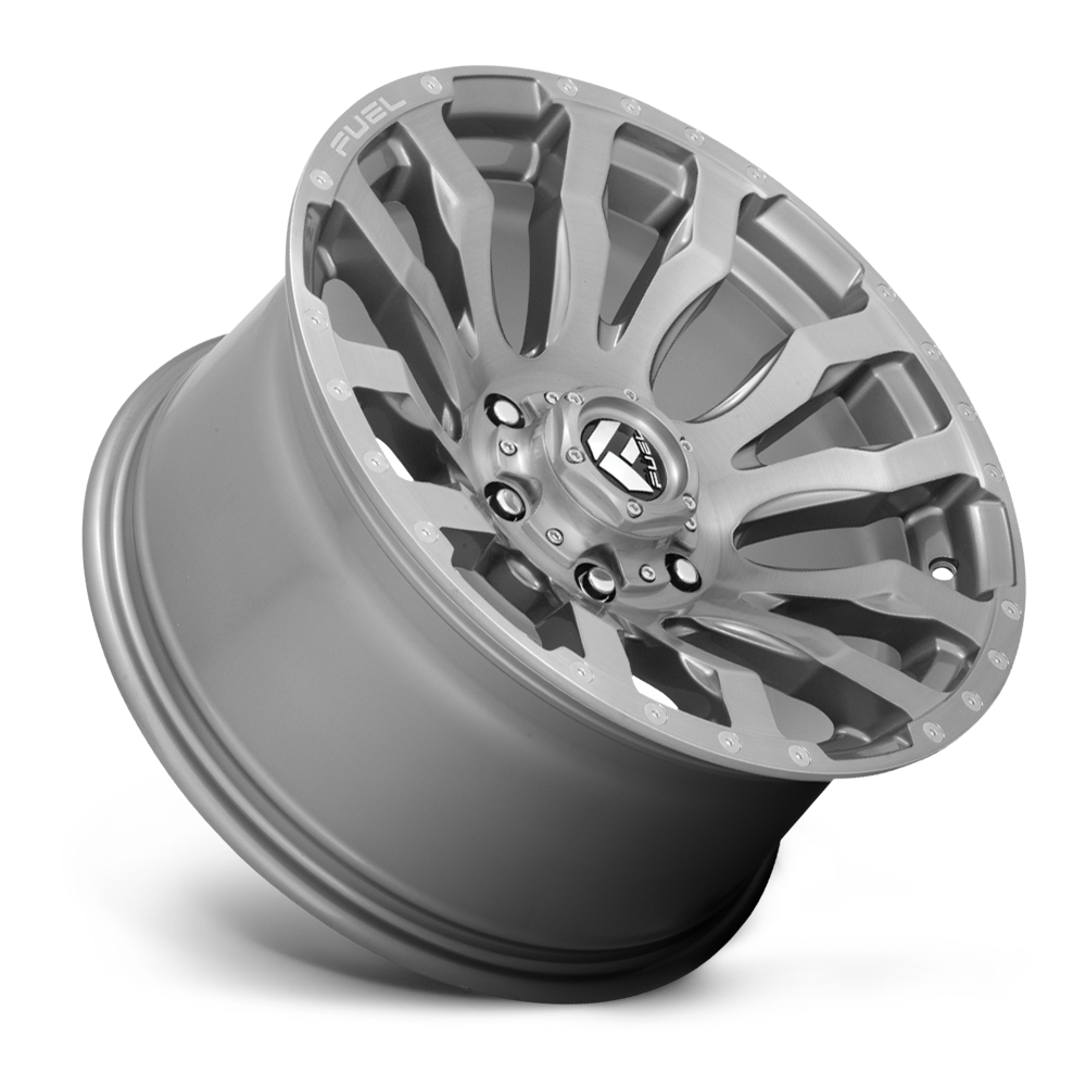 Fuel Blitz D693 Brushed Gunmetal Tinted Clear