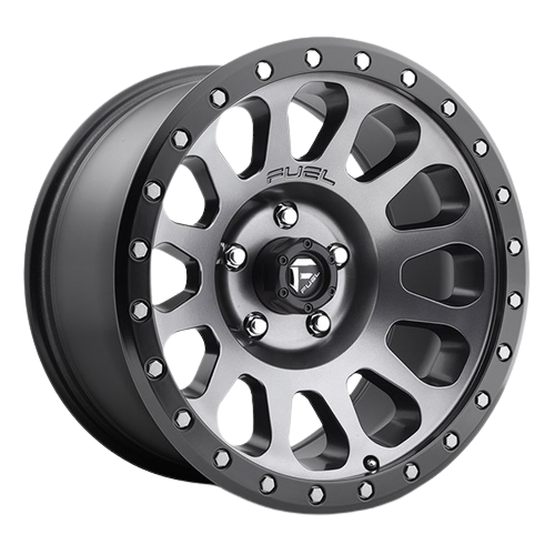 Fuel Vector D601 Matte Gunmetal Black Bead Ring