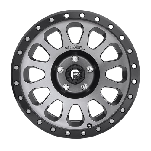 Fuel Vector D601 Matte Gunmetal Black Bead Ring