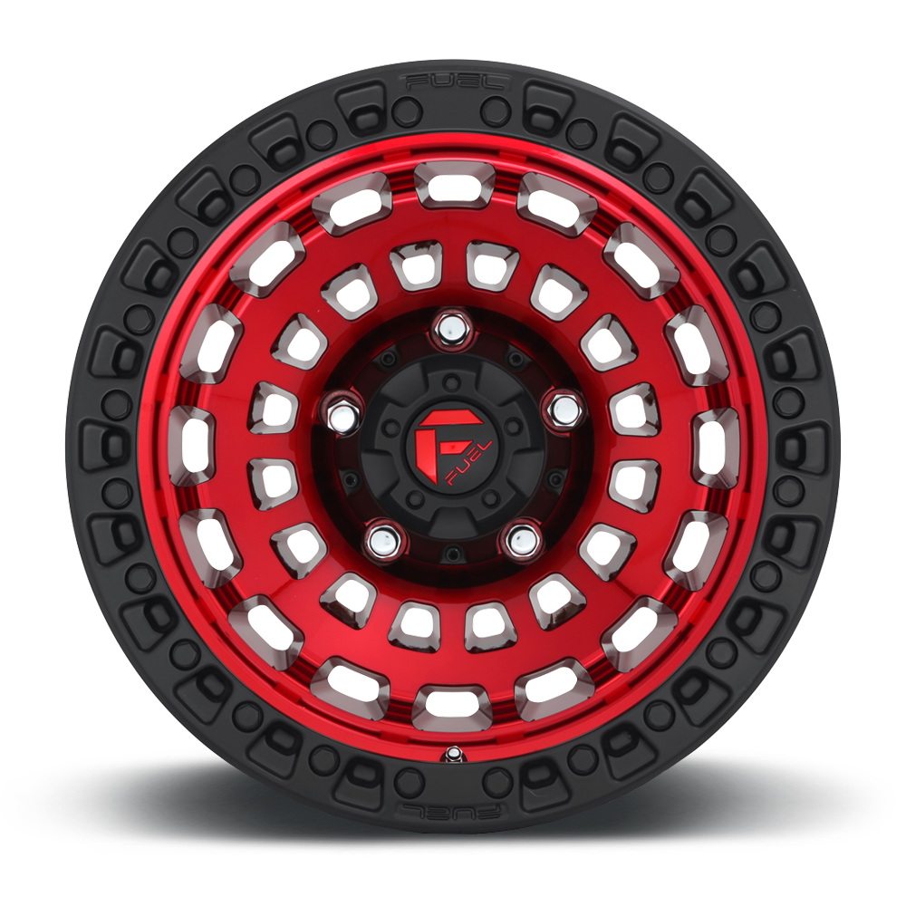 Fuel Zephyr D632 Candy Red With Black Bead Ring