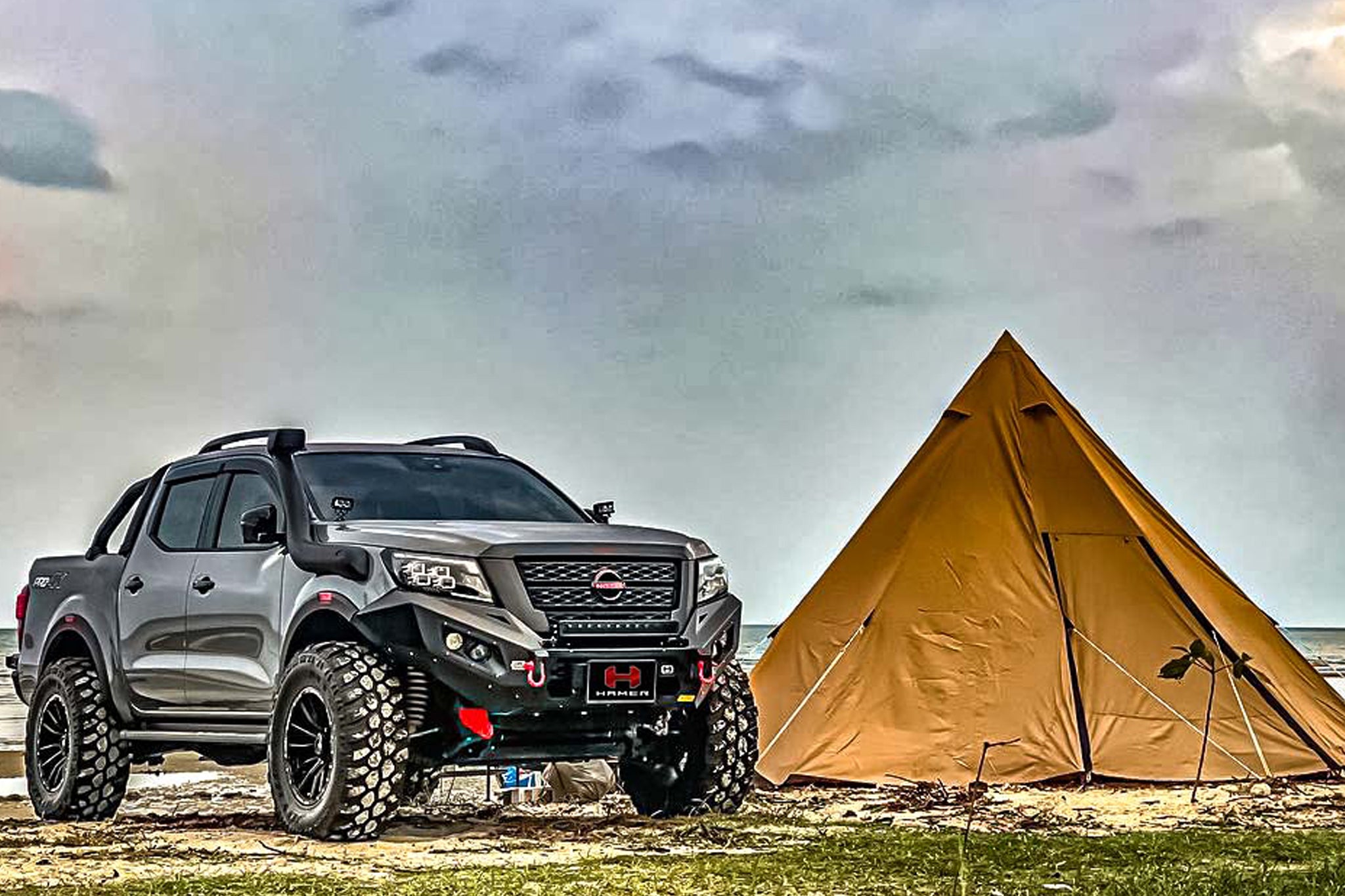 HAMER KING SERIES BULLBAR - NISSAN NAVARA 2021 ON