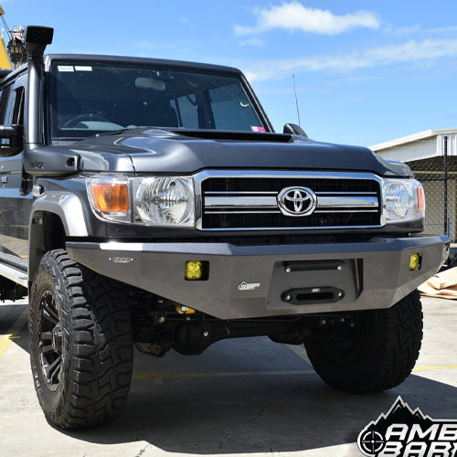 Toyota Landcruiser 70 Series Ambush Hoopless Bullbar