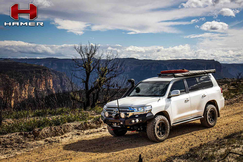 HAMER KING SERIES BULL BAR - TOYOTA LANDCRUISER 200 SERIES (2015 - 2021)