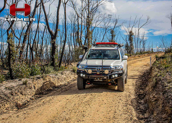 HAMER KING SERIES BULL BAR - TOYOTA LANDCRUISER 200 SERIES (2015 - 2021)