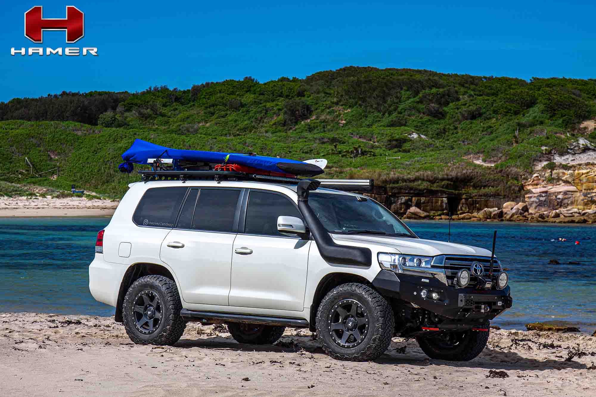HAMER KING SERIES BULL BAR - TOYOTA LANDCRUISER 200 SERIES (2015 - 2021)