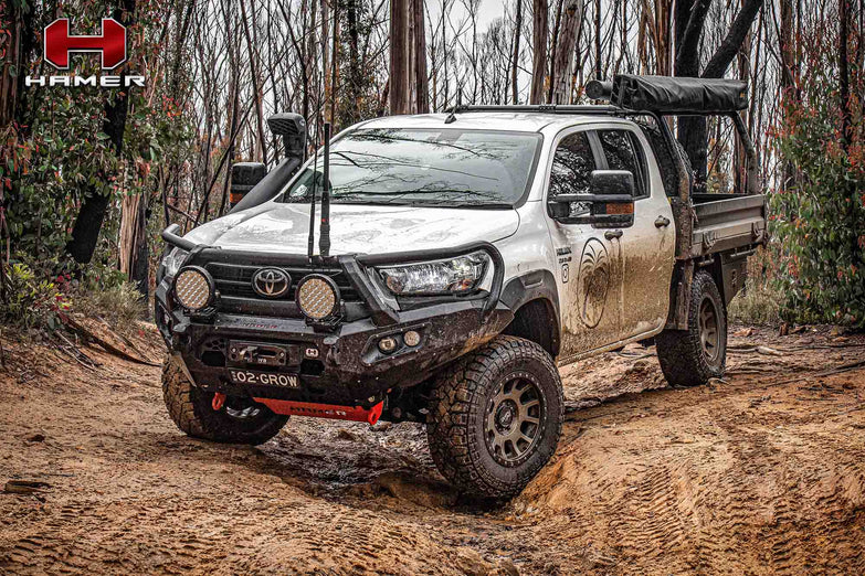 HAMER KING SERIES PLUS BULLBAR - TOYOTA HILUX ROCCO 2020 ON