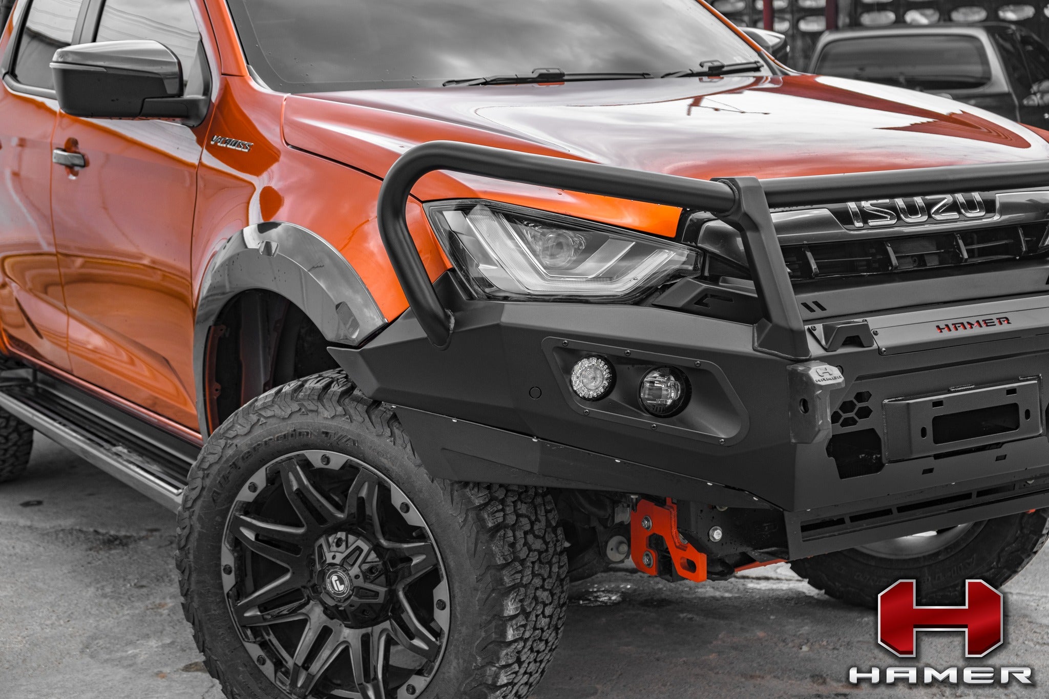 HAMER KING SERIES PLUS 3 LOOP BAR TO SUIT ISUZU D-MAX 2021-ON