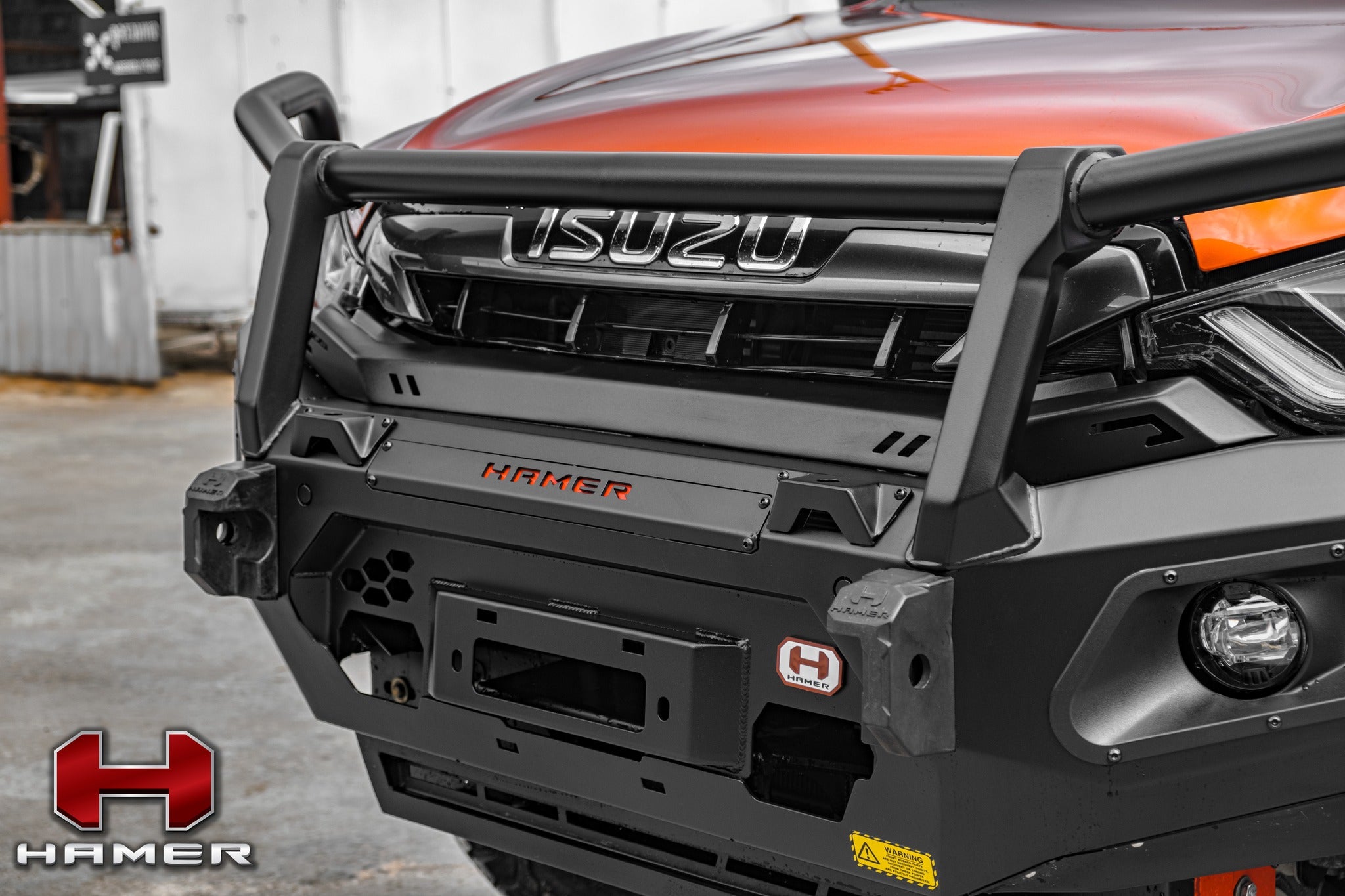 HAMER KING SERIES PLUS 3 LOOP BAR TO SUIT ISUZU D-MAX 2021-ON