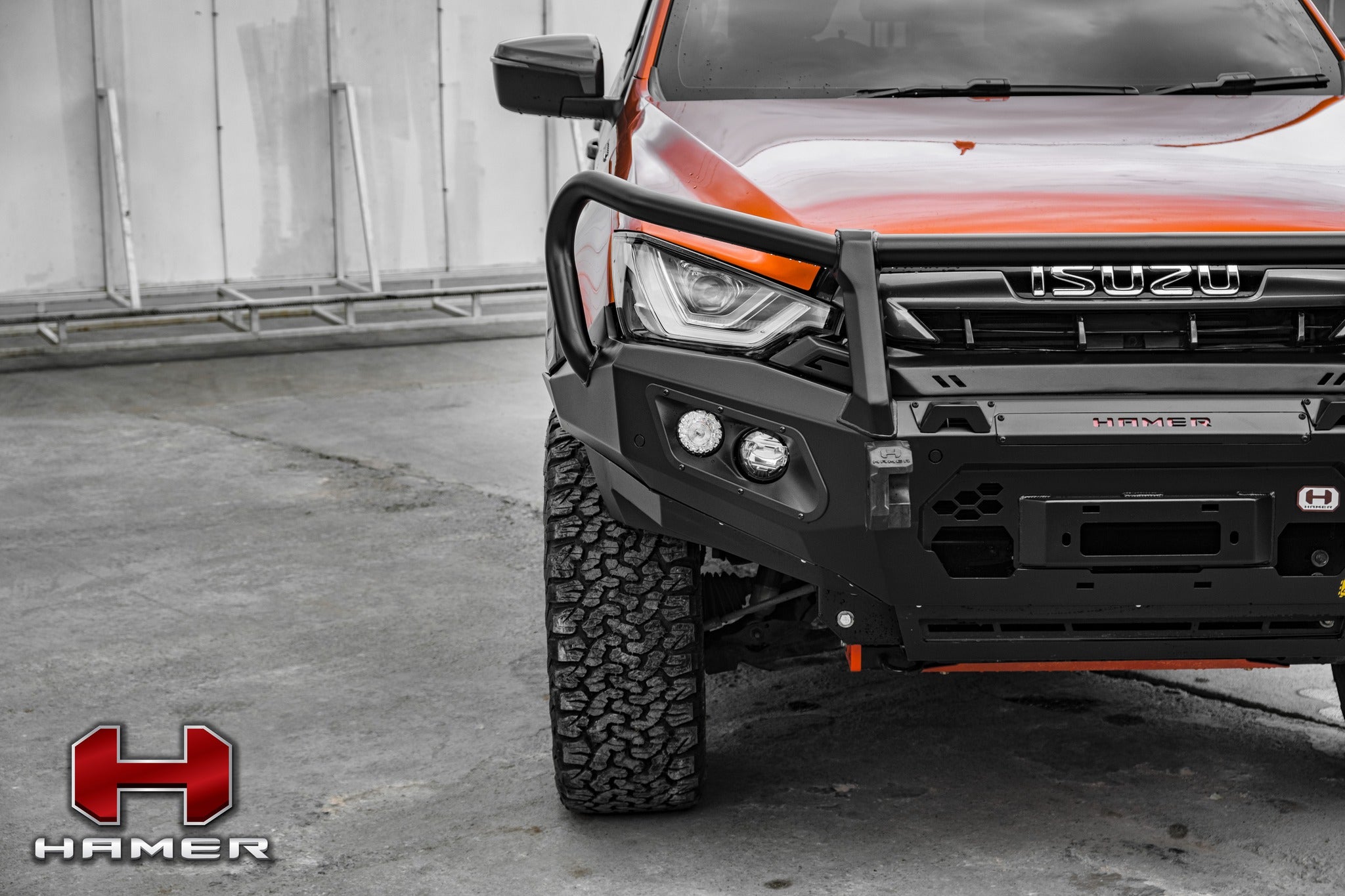 HAMER KING SERIES PLUS 3 LOOP BAR TO SUIT ISUZU D-MAX 2021-ON