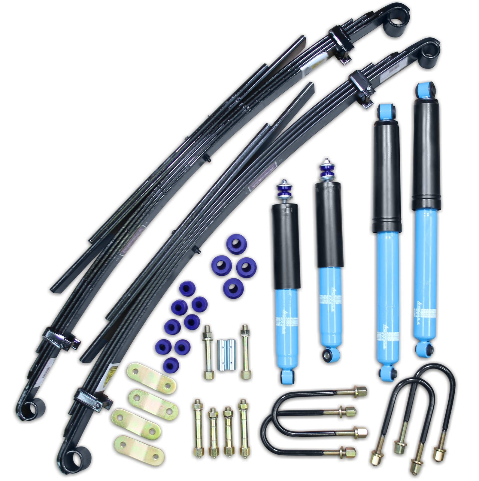 40mm Formula 4x4 Lift Kit-Torsion Bar Front (83mm Axle Housing OD) to suit Mazda BT-50 & Ford Ranger