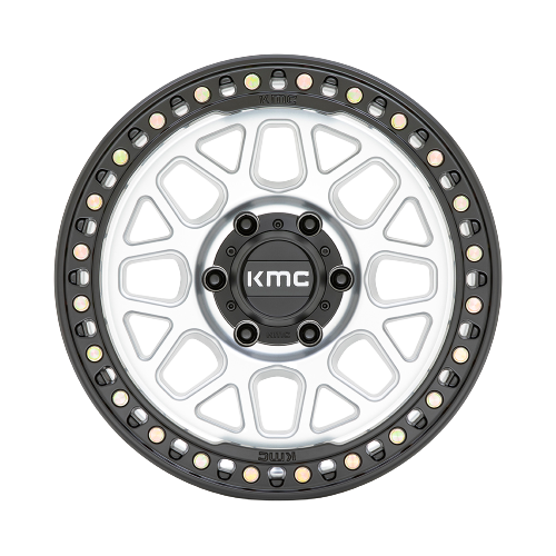 KMC GRS KM549 Machined W/Satin Black Lip