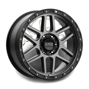 KMC Mesa KM544 Satin Black W/Gloss Black Lip