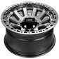 King Wheels - Snatch - Light Gunmetal Machined Face