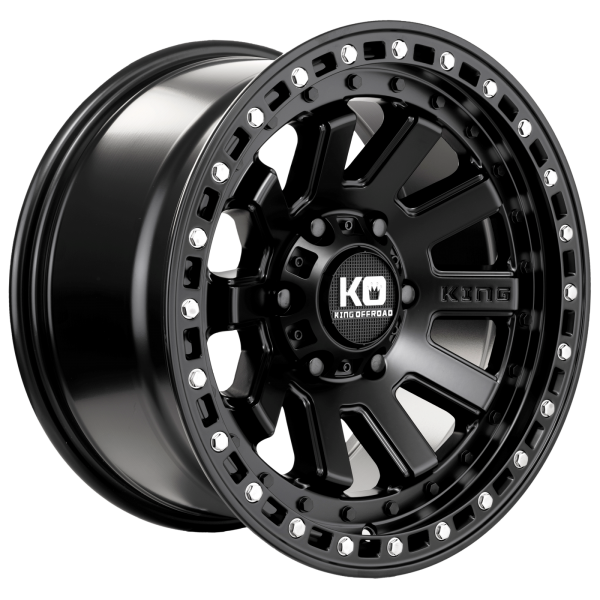 King Wheels - Snatch - Satin Black