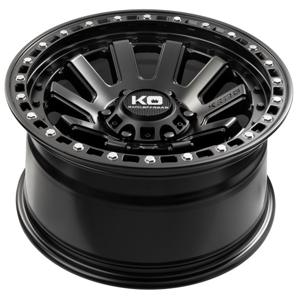 King Wheels - Snatch - Satin Black
