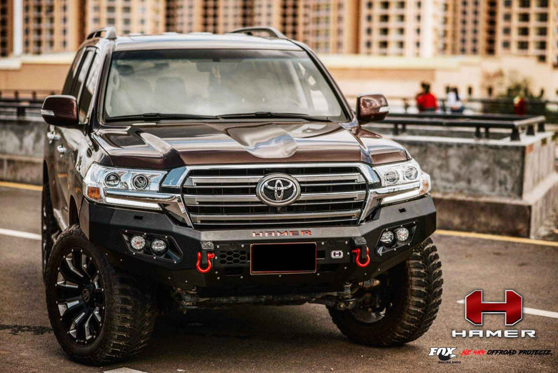 HAMER KING SERIES BULL BAR - TOYOTA LANDCRUISER 200 SERIES (2015 - 2021)