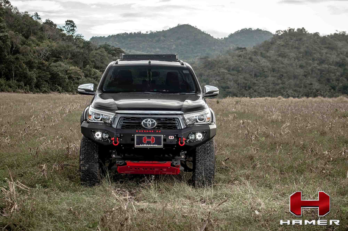 HAMER KING SERIES BULL BAR - TOYOTA HILUX REVO ROCCO 2017 ON