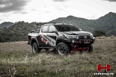 HAMER KING SERIES BULL BAR - TOYOTA HILUX REVO ROCCO 2017 ON