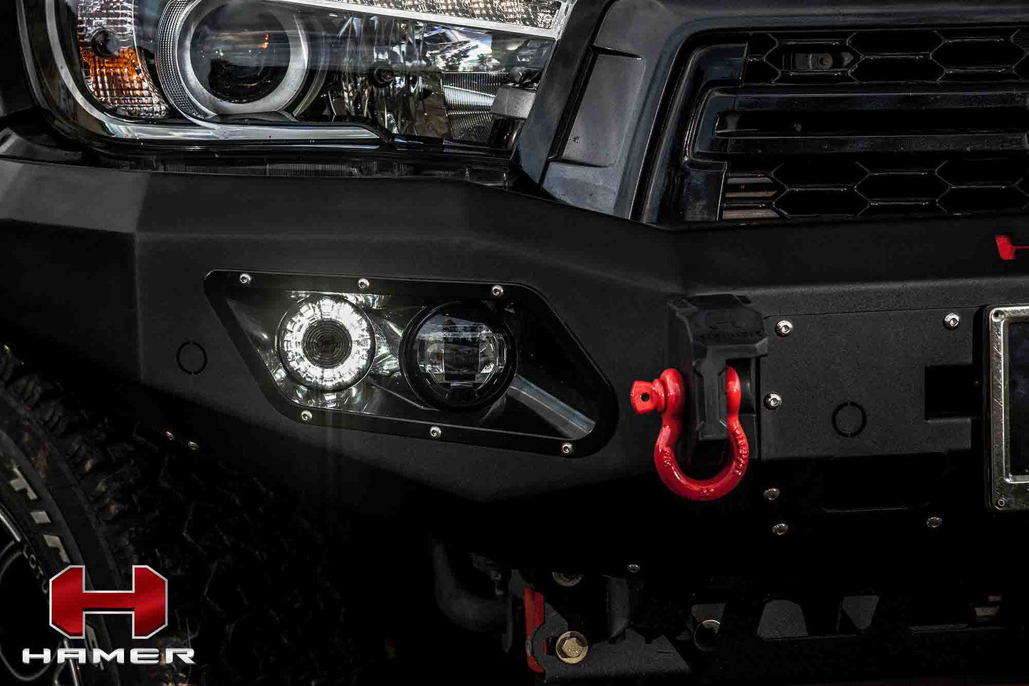 HAMER KING SERIES BULL BAR - TOYOTA HILUX REVO ROCCO 2017 ON