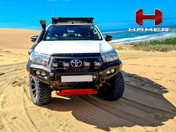 HAMER KING SERIES BULL BAR - TOYOTA HILUX REVO ROCCO 2017 ON